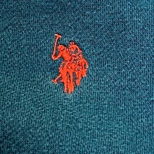 U.S. Polo Assn. XXL Mens Crewneck Sweatshirt RED PONY Logo Luxury‎ Feel